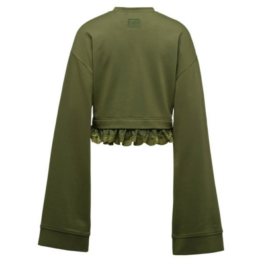 FENTY Olive Branch Cropped Sweater - Picture 5 of 6